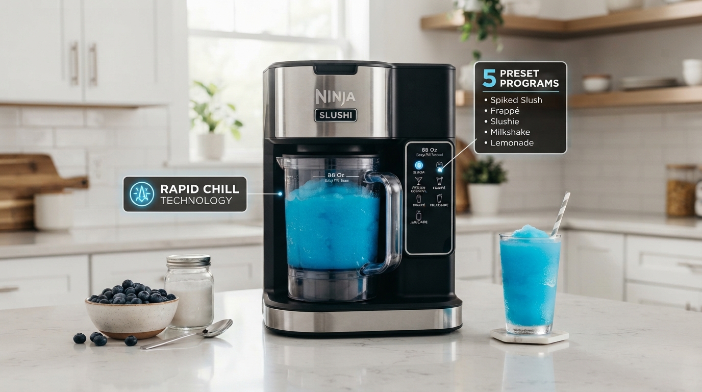 A Practical Guide to the Ninja Slushi Frozen Drink and Slushie Machine