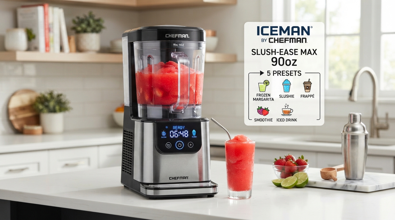 A Practical Guide to the Iceman by Chefman Slush-Ease MAX Slushie Machine